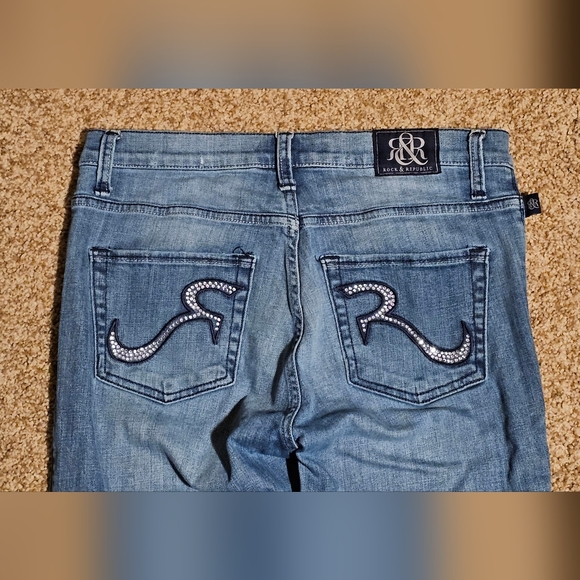 Wmns ROCK & REPUBLIC "Kassandra" Jeans size 10 - Picture 7 of 12